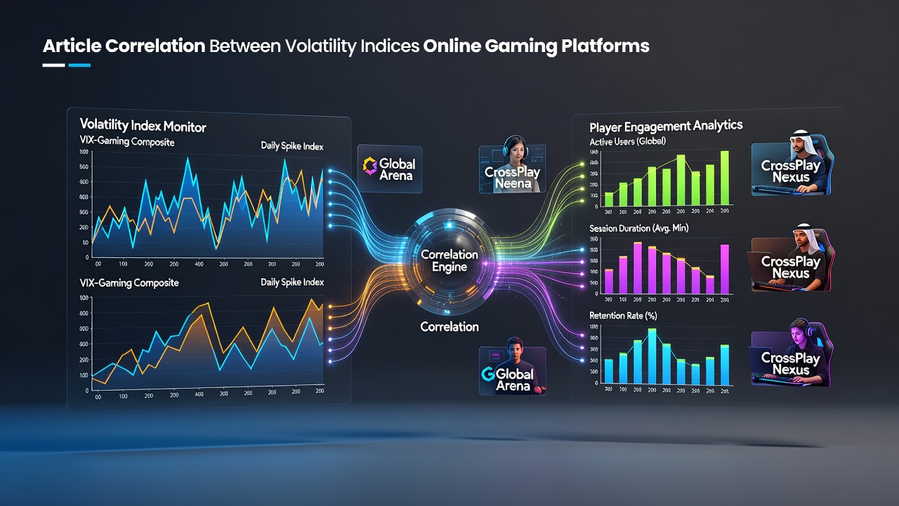 Chart displaying volatility indices alongside player engagement data from international gaming platforms