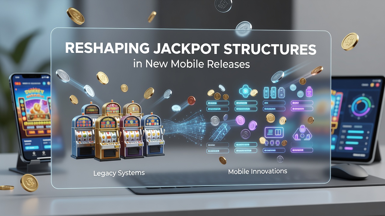 Mobile slot interface displaying coin collection grid with accumulating jackpot symbols and bonus meters