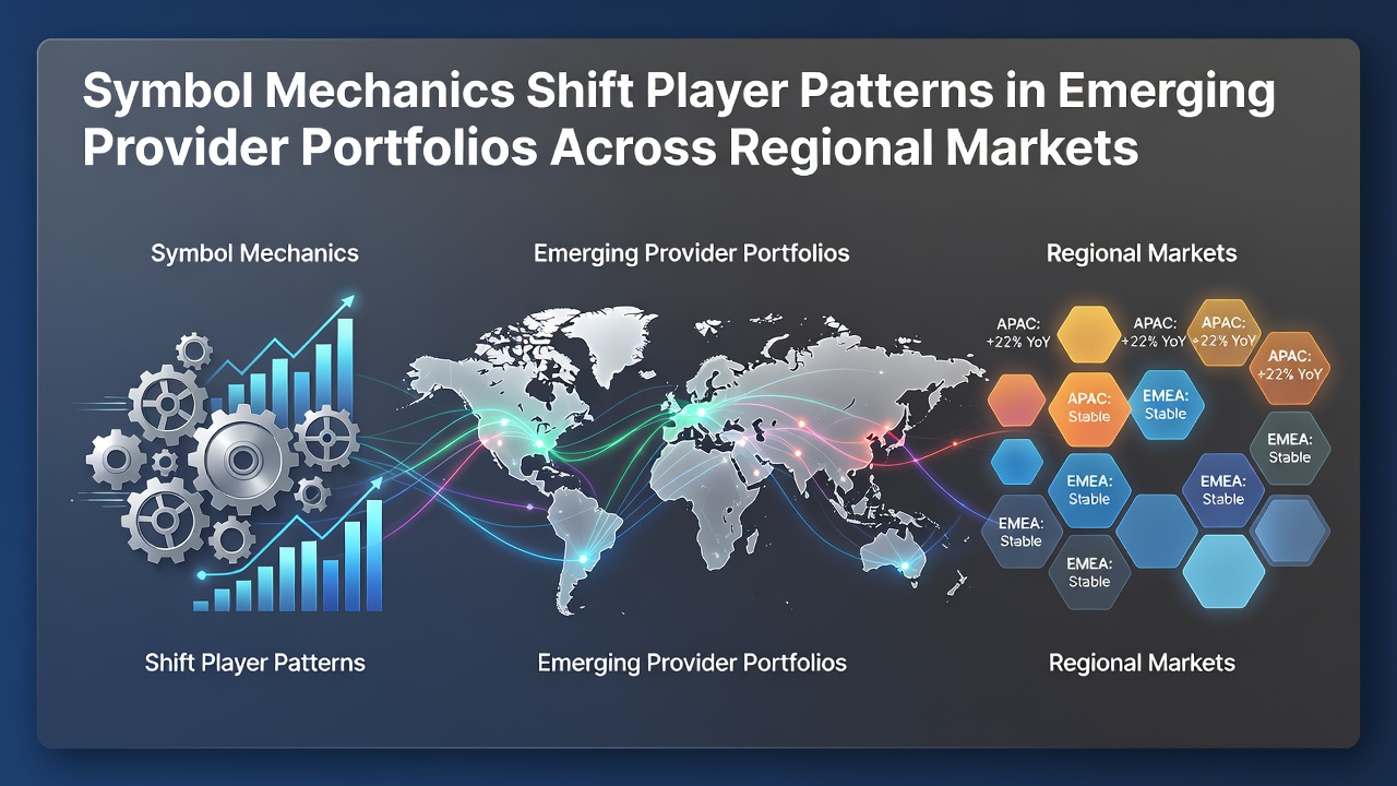 Visual representation of evolving slot symbol mechanics across different regional markets